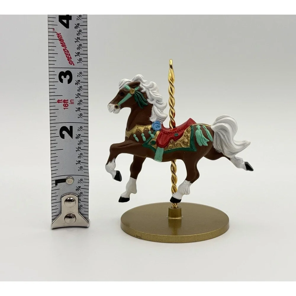 1989 Hallmark Keepsake Ornament Christmas Carousel Horse Star XPR9720 Vintage